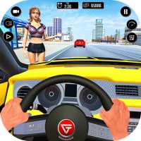 Crazy Taxi Car Driving Game 3D on 9Apps