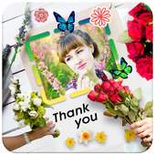 Thank you wishes Photo frames on 9Apps