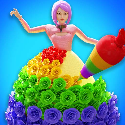 Icing on Doll Cake maker Game