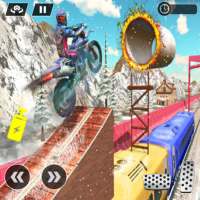 Tricky Bike Stunt Racing Impossible on 9Apps