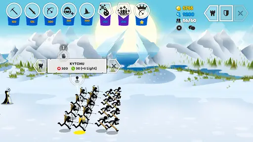 NEW Undead Army of Chaos VS Stickman Speartons in Stick War 3 