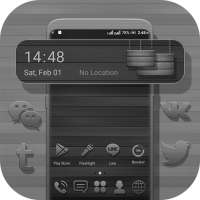 Wooden Graphite Launcher Theme