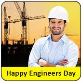 Happy Engineers Day Photo Frame with Messages on 9Apps