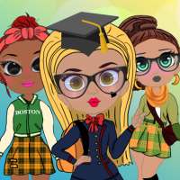 College Girls Fashion - Doll Makeover Games