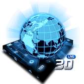 3D Live Hologram Earth Keyboard on 9Apps