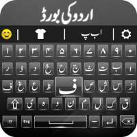 फोटो पृष्ठभूमि के साथ उर्दू अंग्रेजी कीबोर्ड इमोजी