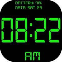 BIG DIGITAL SIMPLE NIGHT LED CLOCK