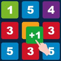 arrastar e mesclar números: jogo de números