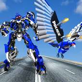 Flying Robot Eagle Game Eagle Robot Transformation