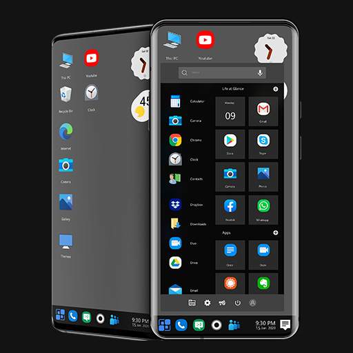 Win 10 Dark Theme for Launcher