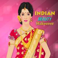 Indian Beauty Makeover Salon Game for Girls & Kids