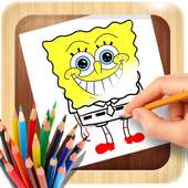 How to Draw Spongebob Squarepants on 9Apps