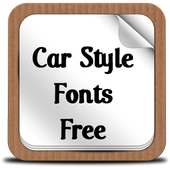 Car Style Fonts Free on 9Apps