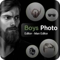 Boys Photo Editor - Men HairStyle, Beard styles