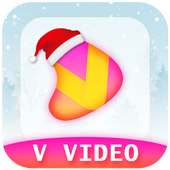 V Video - Lyrical Video Status Maker With Music on 9Apps