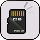 120 GB SD CARD Storage