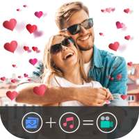 Love Heart Photo To Video Maker- Animation Video