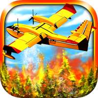 Airplane Firefighter Simulator Pilot Flying Games