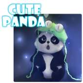 Cute baby panda live wallpaper