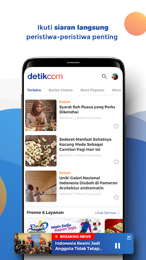 detikcom - Berita Terbaru & Terlengkap скриншот 3
