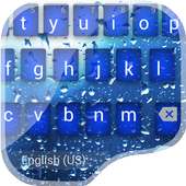 Raindrops theme kika keyboard on 9Apps