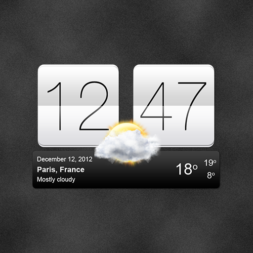 ikon Sense V2 Flip Clock &amp; Weather