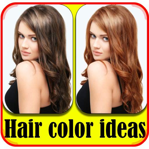 Hair color ideas for brunette women & blonde