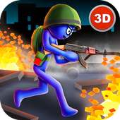 Sticked Man Tactical Battle 3D - Epic Warriors