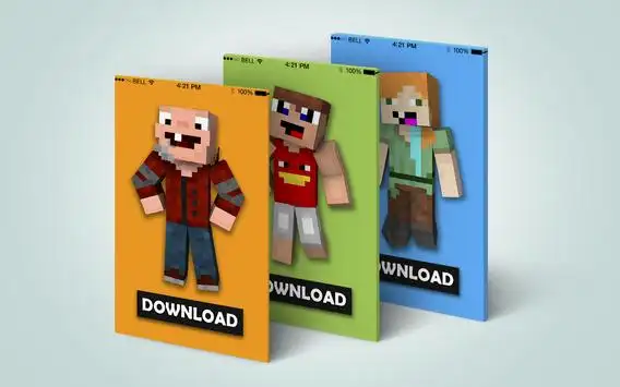 Cute noob Minecraft Skins