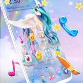 Dreamy Celestia Star Princess Theme on 9Apps