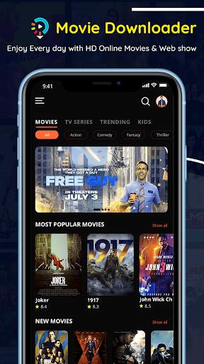 Movie Downloader : Free Movies & Web Series in HD 1 تصوير الشاشة