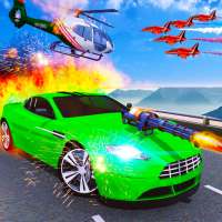 permainan menembak mobil: pertempuran kecelakaan