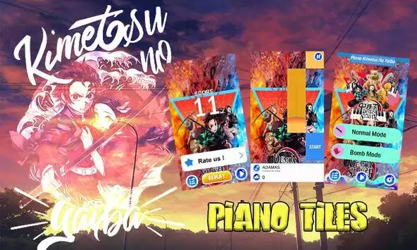 Kimetsu no Yaiba Piano Tiles para Android - Download