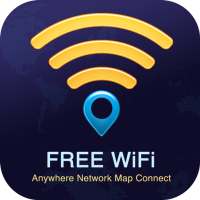 Free WIFI Connection Anywhere Network Map Connect