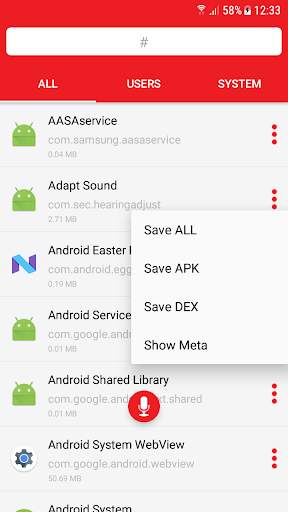 Captain APK : Apps Extract & Download 3 تصوير الشاشة
