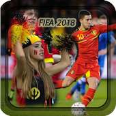 Belgium Football Team Photo Frame on 9Apps