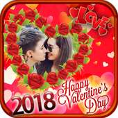 Valentine day photo frame 2018 on 9Apps