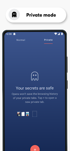 Pelayar Opera dengan VPN screenshot 4