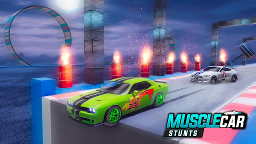 Muscle Car Stunt Master 3D screenshot 5