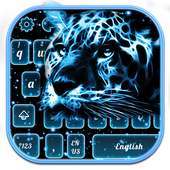 Neon Cheetah Keyboard Theme