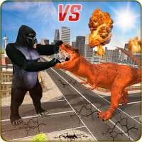 Monster Dino Vs King Kong-City Rampage Simulator