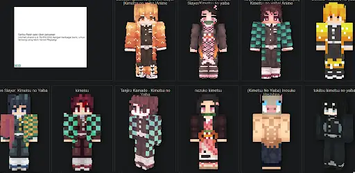 Kimetsu no Yaiba ST for Minecraft Pocket Edition 1.20