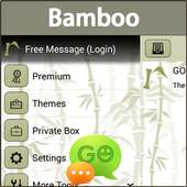 GO SMS Bamboo Theme