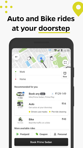 Ola, Safe and affordable rides screenshot 2