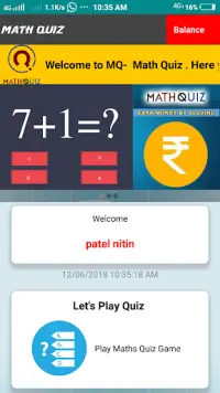 Teste de matemática Quiz jogo de mentor versão móvel andróide iOS apk  baixar gratuitamente-TapTap