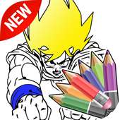 Super Saiyan Coloring DBZ