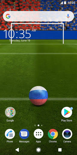 Xperia™ Team Russia Live Wallpaper screenshot 1