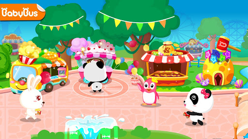Baby Panda's Carnival - Christmas Amusement Park screenshot 1