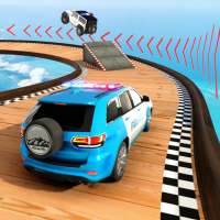Police Prado Car Stunt Games