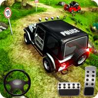 Offroad Police Jeep 4x4 Driving & Racing การจำลอง